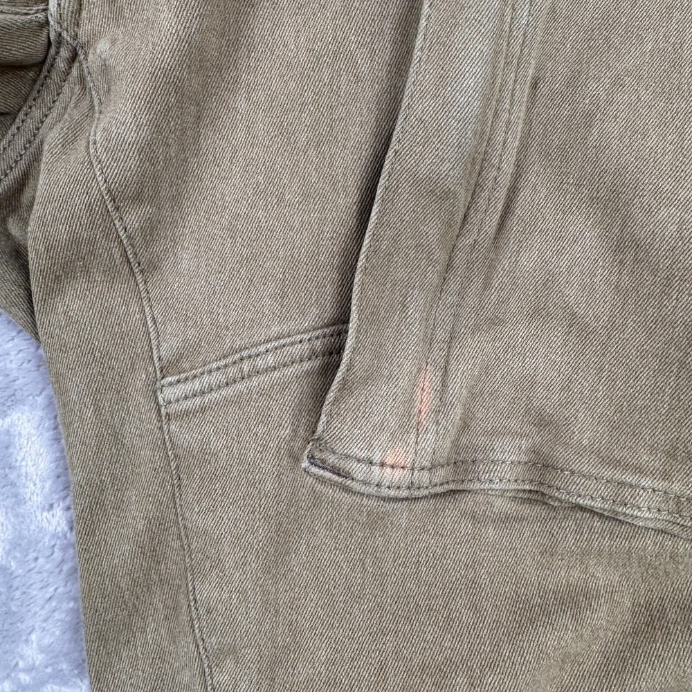 G-Star Raw Skinny Cargo Pants Men's 34x36 Green Tactical Utility Zip Pkt 3D - Picture 6 of 13